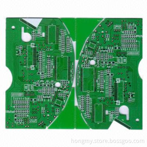 Double-sided PCB with 3oz Copper Thickness and 0.5mm Minimum Hole Diameter